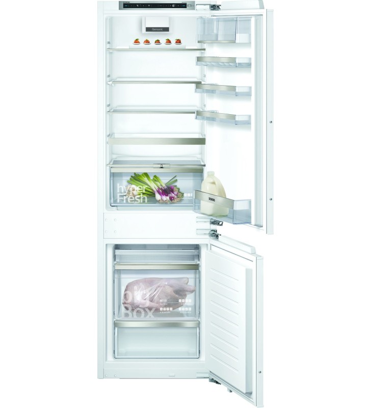 Siemens iQ500 KI86SHDD0 frigorifero con congelatore Da incasso 265 L D Bianco
