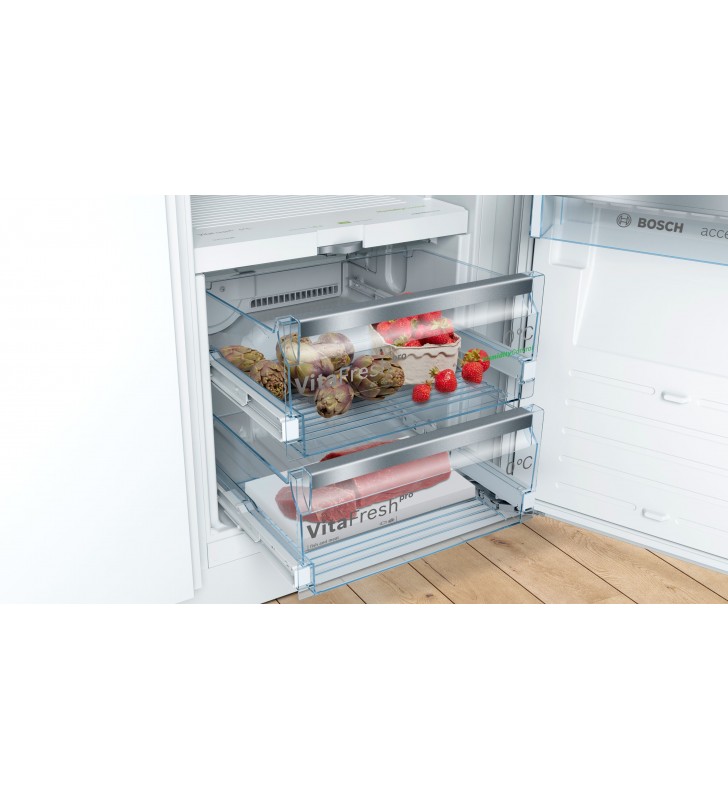 Bosch Serie 8 KIF51AFE0 frigorifero Da incasso 220 L E Bianco