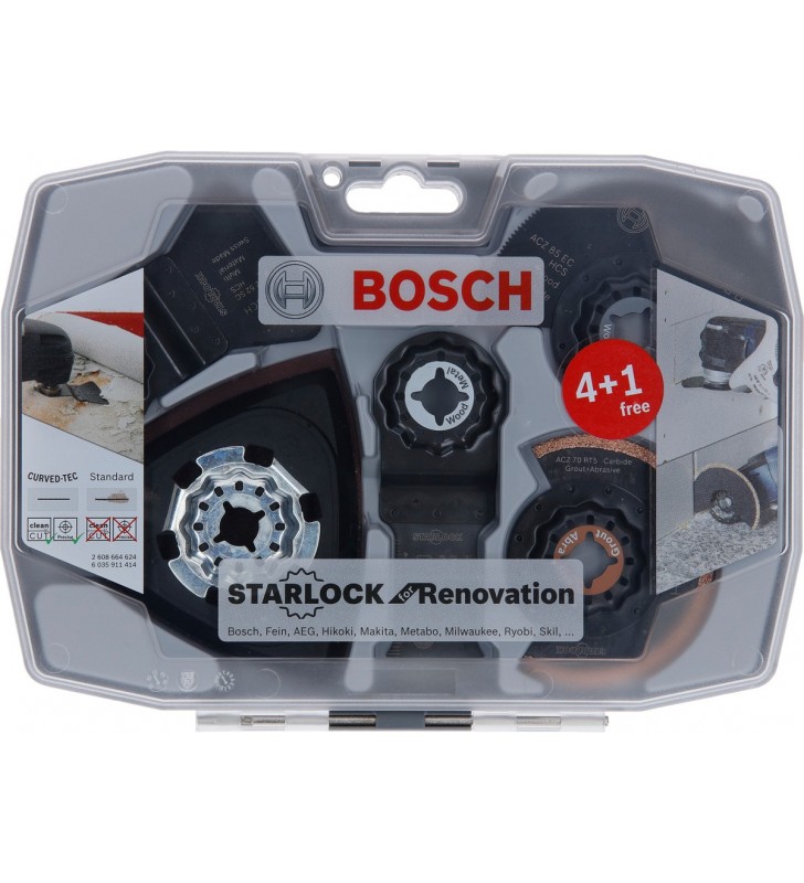 Bosch 2 608 664 624 accessorio per apparato multifunzione Set di lame
