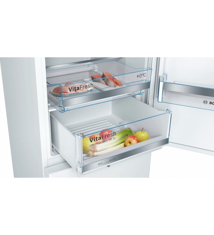 Bosch Serie 6 KGE36AWCA frigorifero con congelatore Libera installazione 308 L C Bianco