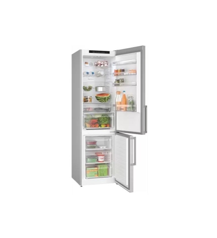 Bosch Serie 4 KGN39VICT frigorifero con congelatore Libera installazione 363 L C Acciaio inossidabile