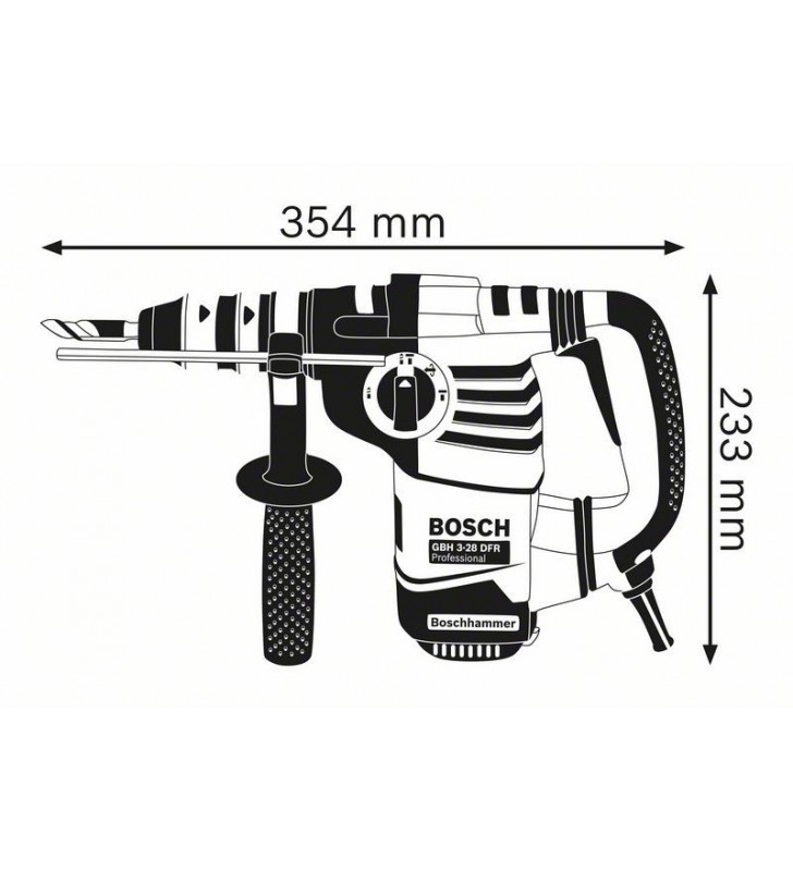 Bosch 0 611 24A 000 martello perforatore 800 W