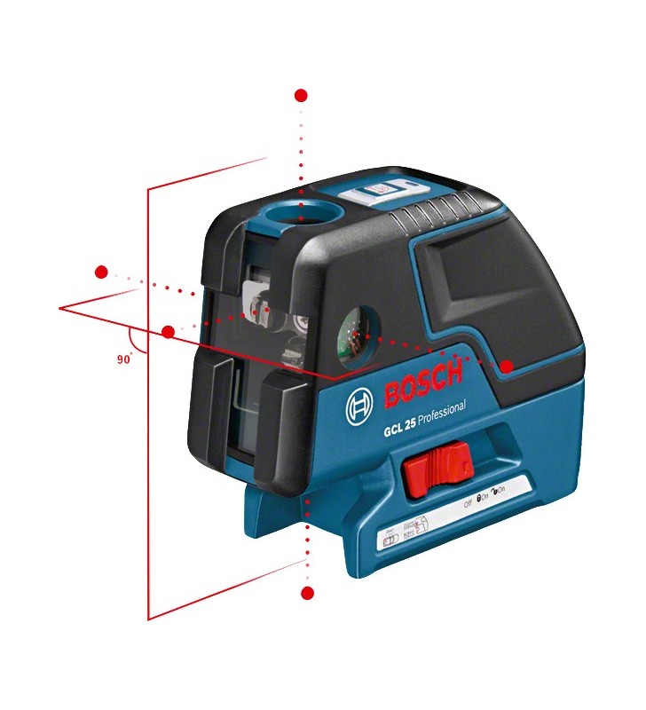Bosch 0 601 066 B00 livello laser Livella da puntamento 635 nm ( 1 mW)