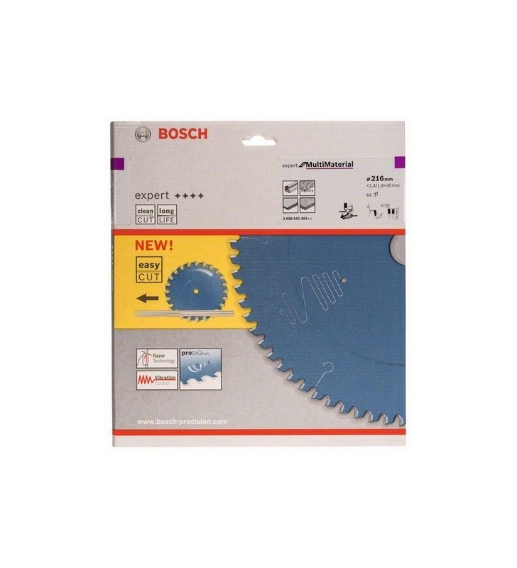 Bosch 2 608 642 493 lama circolare 21,6 cm 1 pz