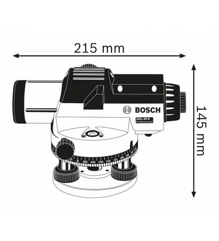 Bosch 0 601 068 400 telemetro 20x 0,3 - 60 m