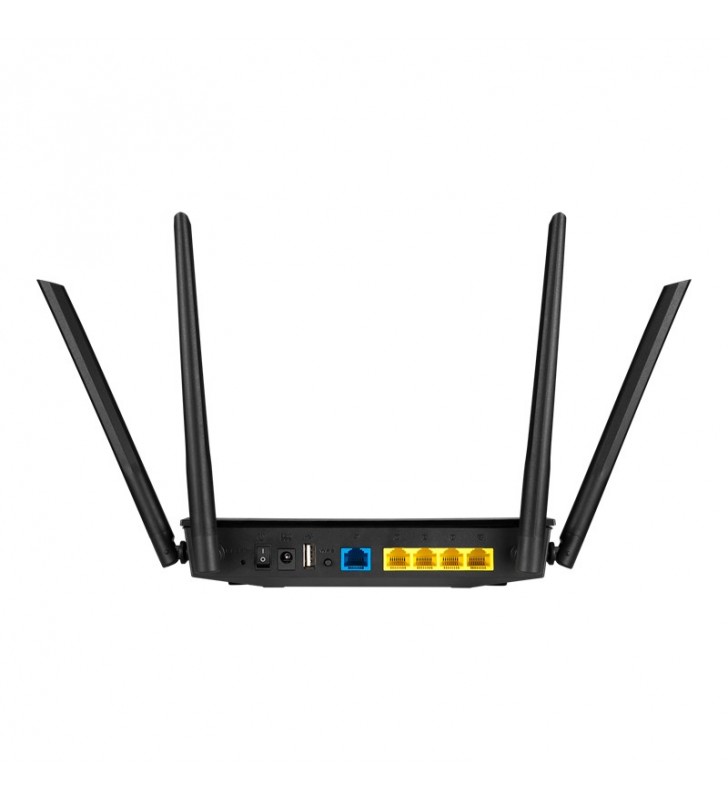 ASUS RT-AC1300G PLUS V3 router wireless Gigabit Ethernet Dual-band (2.4 GHz/5 GHz) 3G 4G Nero