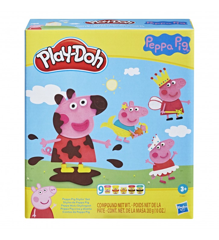 Play-Doh Peppa Pig F14975L0 composto per ceramica e modellazione Set da gioco in argilla da modellare 458 g Multicolore 1 pz