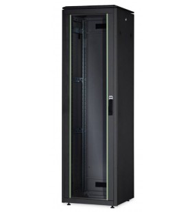 Digitus DN-19 36U-6/8-B-1 19 inch network cabinet (W x H x D) 600 x 1787 x 800 mm 36 U Black, Black (RAL 9005)