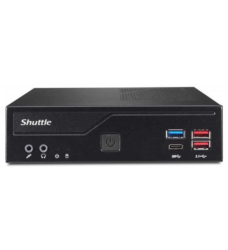 Shuttle XPС slim DH470C 1.35L sized PC Nero Intel H470 LGA 1200 (Socket H5)