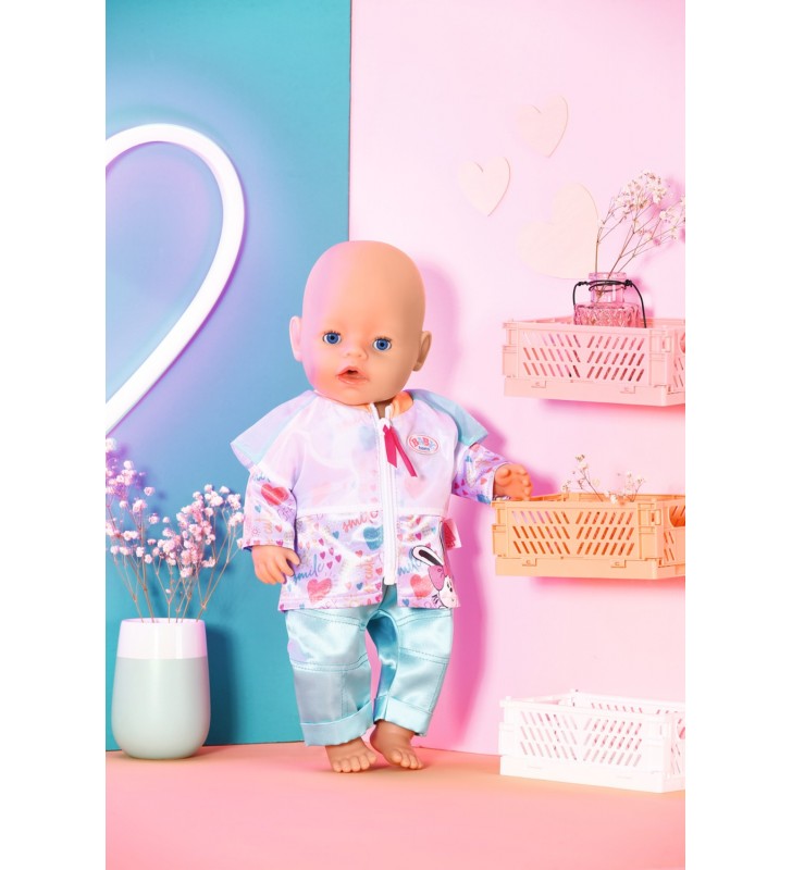 BABY born Casual Outfit Aqua Set di vestiti per bambola