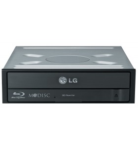 LG BH16NS55.AHLU10B unități optice Intern Negru Blu-Ray DVD Combo