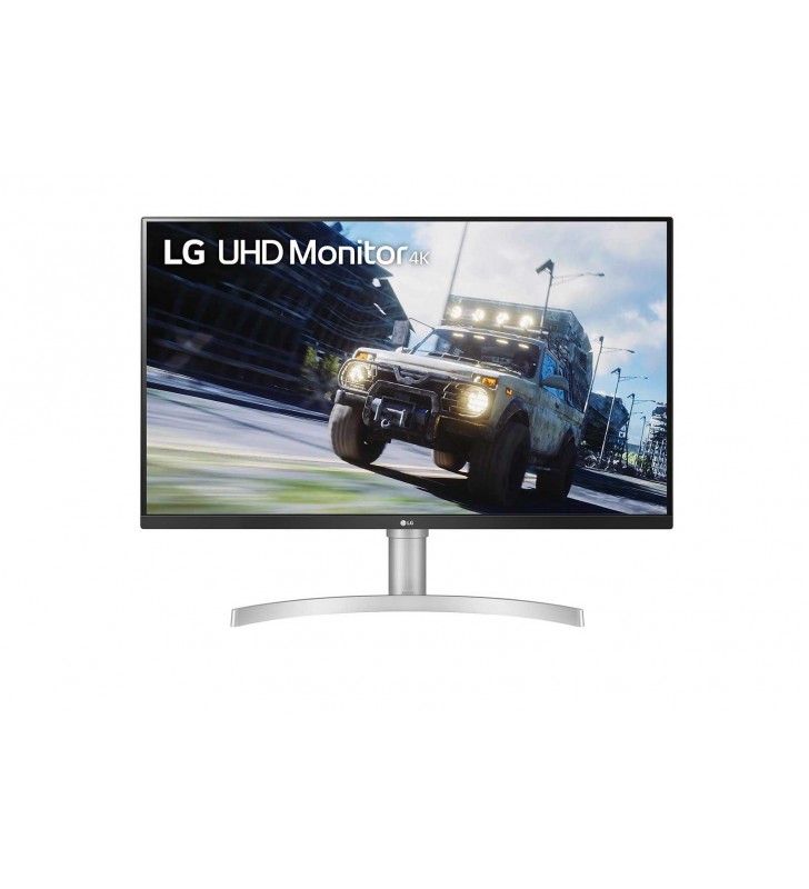 LG 32UN550-W 81,3 cm (32") 3840 x 2160 Pixel 4K Ultra HD LED Argento, Bianco