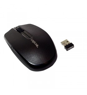 Mouse, Wireless 2,4G, Optical, BLACK "ID0114"