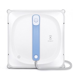 ECOVACS Winbot 920 Intelligent Window Cleaning Robot with Safety System, Smartphone Control via App, Portable Storage Bag for Window Cleaner Robot Window Cleaner White