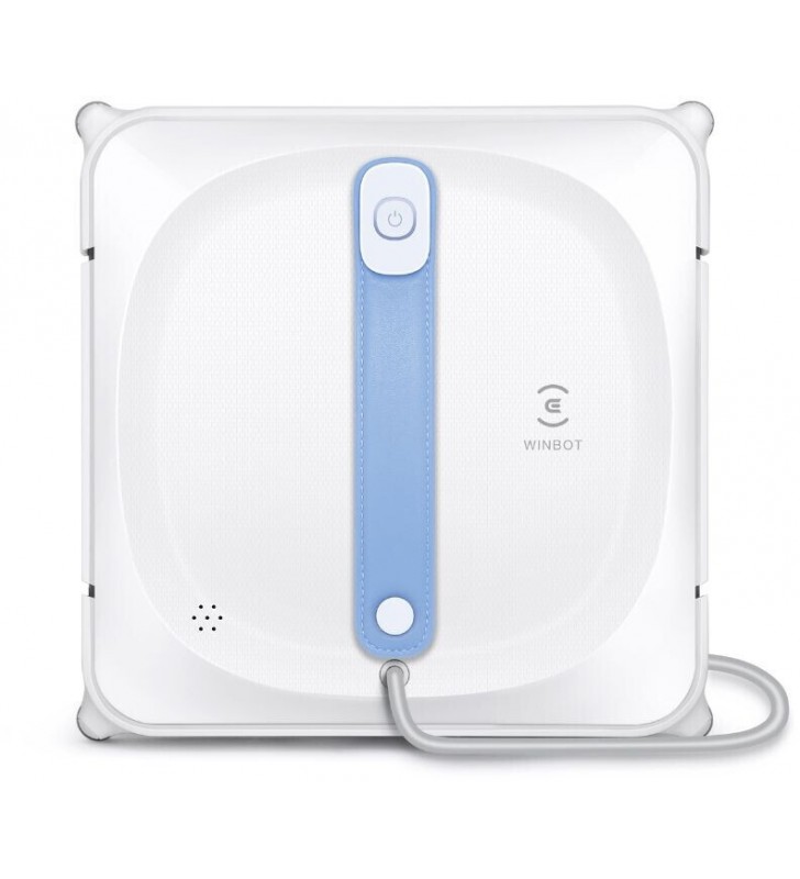 ECOVACS Winbot 920 Intelligent Window Cleaning Robot with Safety System, Smartphone Control via App, Portable Storage Bag for Window Cleaner Robot Window Cleaner White