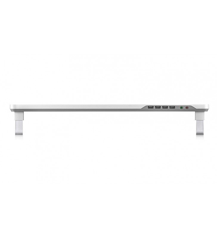 DeepCool M-Desk F1 68,6 cm (27") Libera installazione Grigio, Bianco
