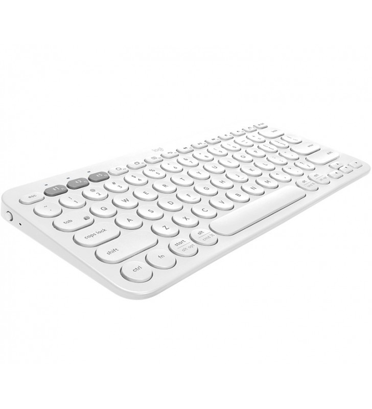 Logitech K380 tastaturi Bluetooth QWERTZ Germană Alb