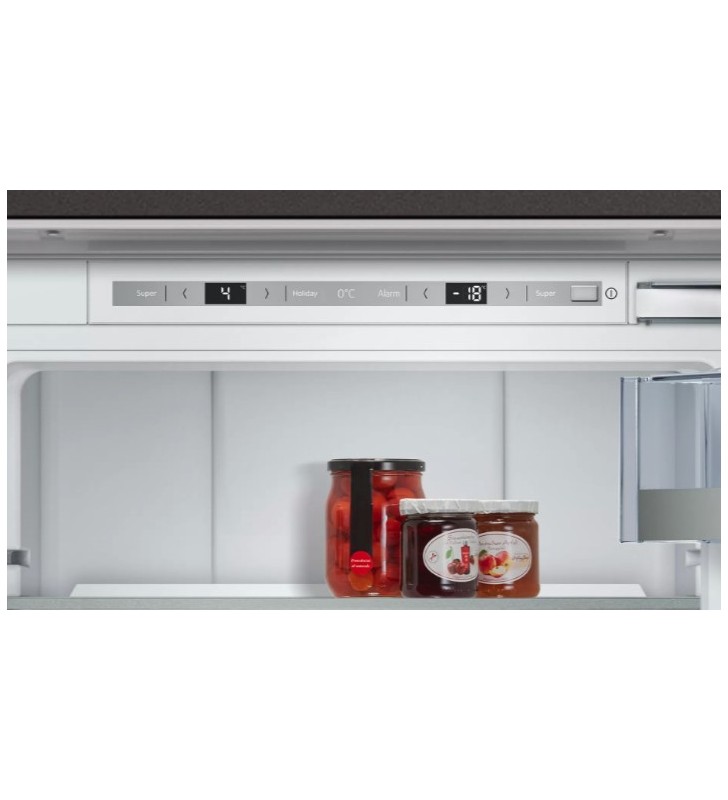 Neff KI8878FE0 frigorifero con congelatore Da incasso 237 L E Bianco