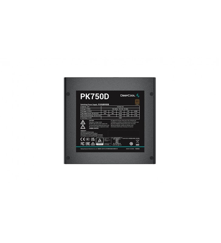 DeepCool PK750D alimentatore per computer 750 W 20+4 pin ATX Nero