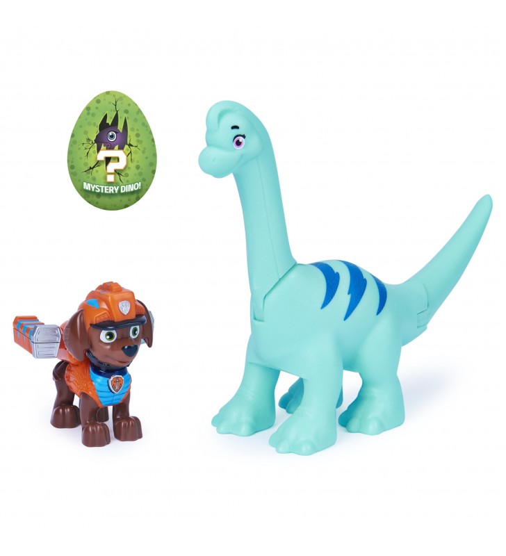 PAW Patrol , set di action figure Zuma e dinosauro Dino Rescue, per bambini dai 3 anni in su