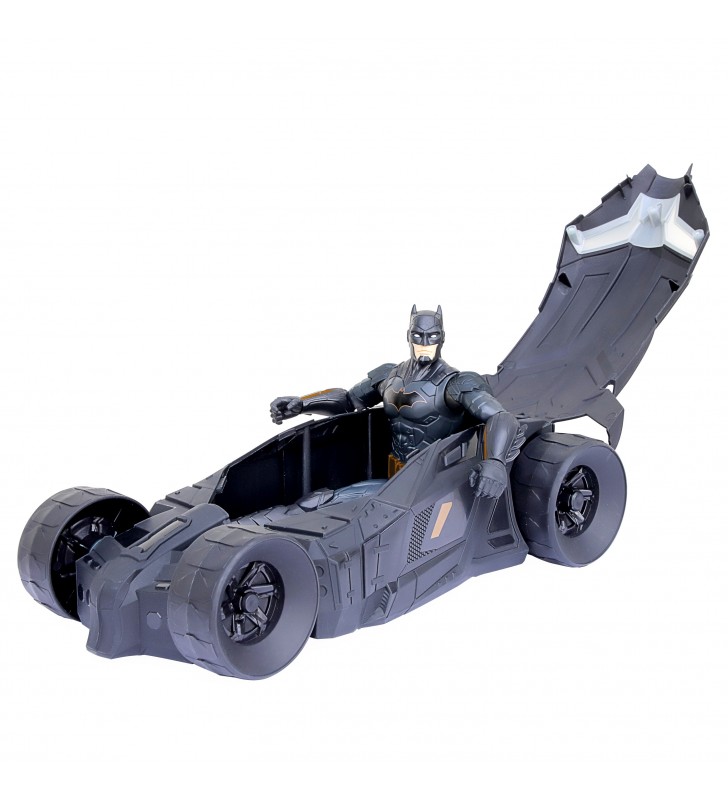 DC Comics , set Batman e Batmobile, action figure di Batman da 30 cm, giocattoli per bambini e bambine da 3 anni in su