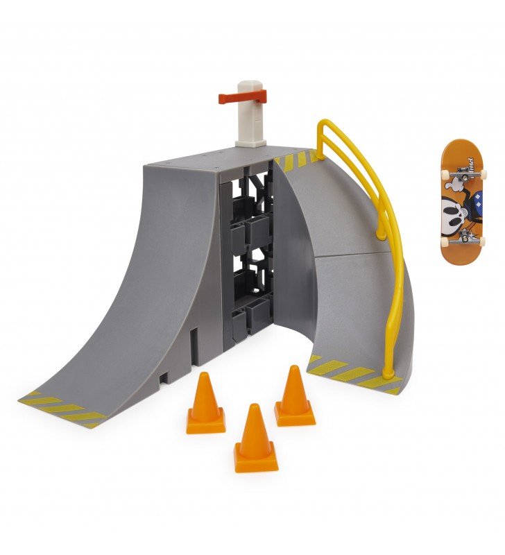 Tech Deck , Sk8 Garage X-Connect Park Creator, set di rampe da personalizzare e costruire con fingerboard, giocattoli per