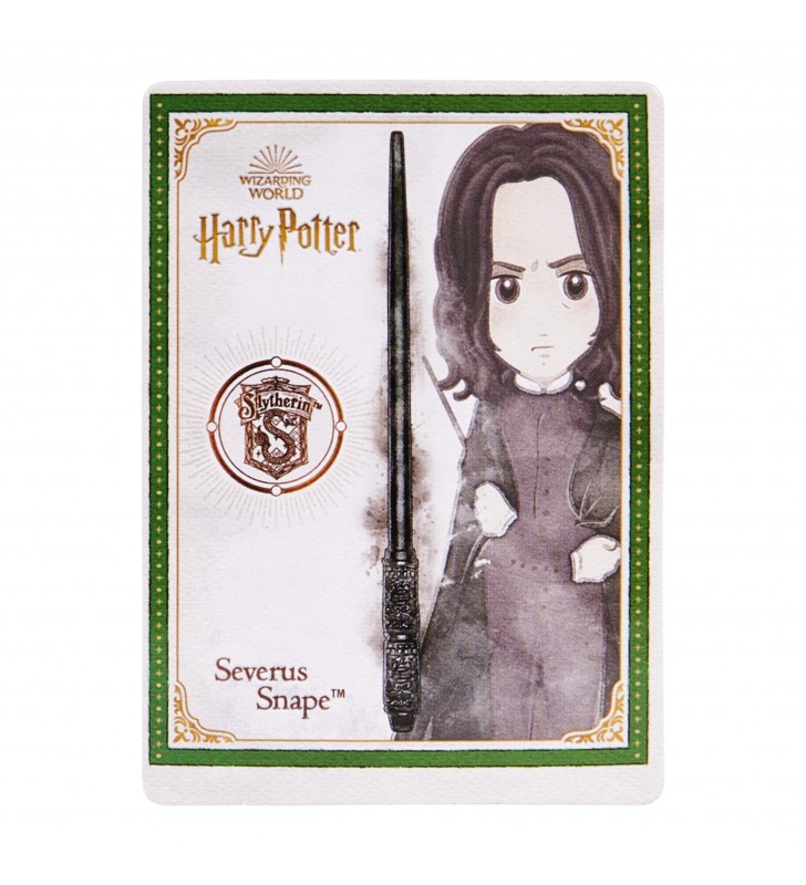 Wizarding World Harry Potter, Spellbinding Wand di Severus Piton da 30,5 cm, con carta incantesimo da collezione, giocattoli