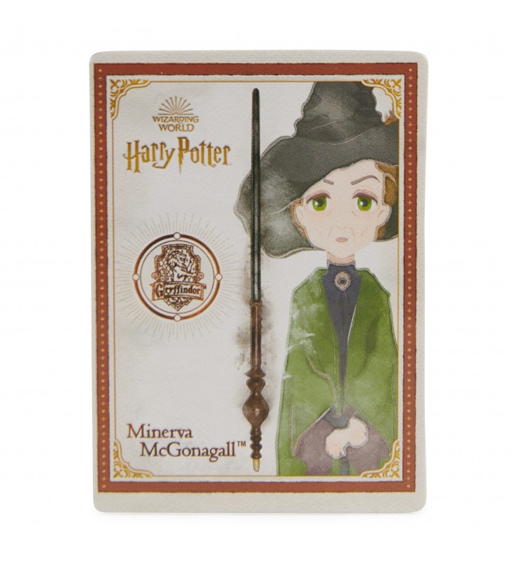 Wizarding World Harry Potter, Spellbinding Wand di Minerva McGranitt da 30,5 cm, con carta incantesimo da collezione,