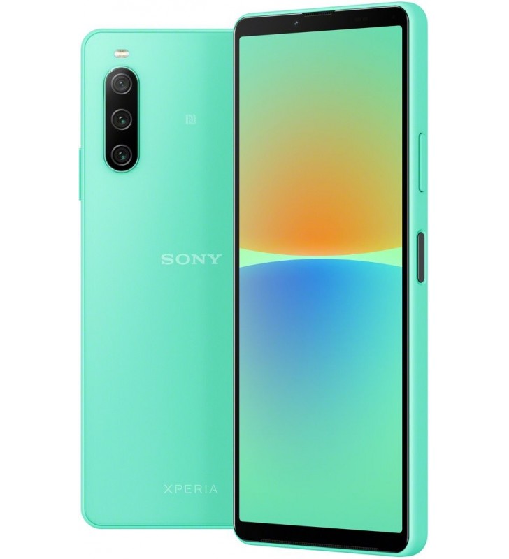 Sony Xperia 10 IV 15,2 cm (6") Doppia SIM Android 12 5G USB tipo-C 6 GB 128 GB 5000 mAh Colore menta