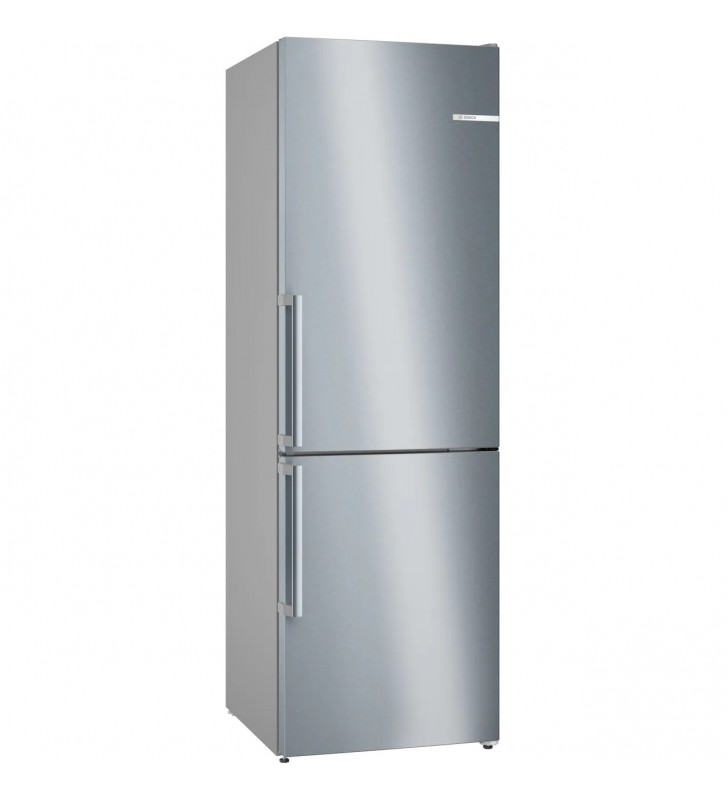 Bosch Serie 4 KGN49VXCT frigorifero con congelatore Libera installazione 440 L C Acciaio inossidabile