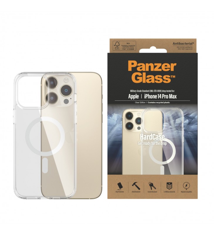 PanzerGlass HardCase Apple iPhone 2022 custodia per cellulare Cover Trasparente