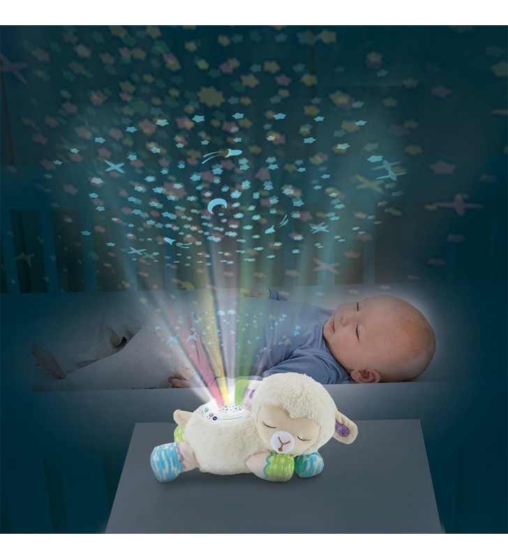 VTech Baby 3-in-1 Sternenlicht-Schäfchen luce da notte per bambino Libera installazione Bianco