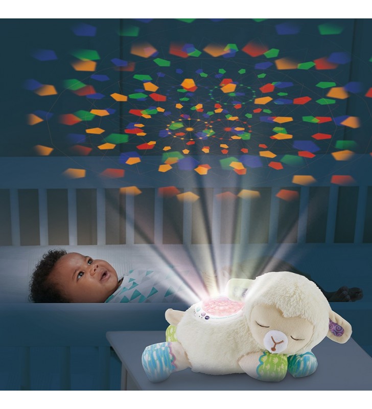VTech Baby 3-in-1 Sternenlicht-Schäfchen luce da notte per bambino Libera installazione Bianco