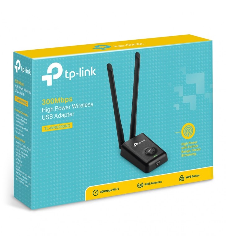 TP-LINK TL-WN8200ND plăci de rețea WLAN 300 Mbit/s