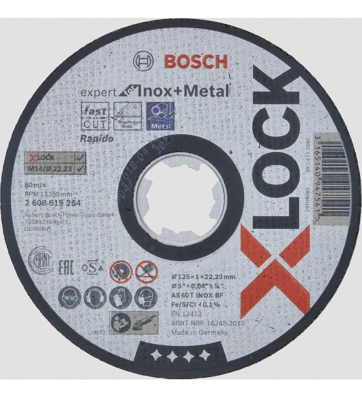 Bosch 2 608 619 264 accessorio per smerigliatrice Disco per tagliare