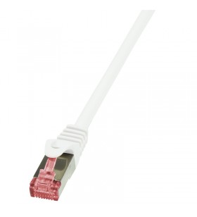 Patch Cable Cat.6 S/FTP white  1,00m, PrimeLine "CQ2031S"