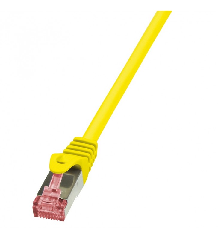 Patch Cable Cat.6 S/FTP yellow  1,50m, PrimeLine "CQ2047S"