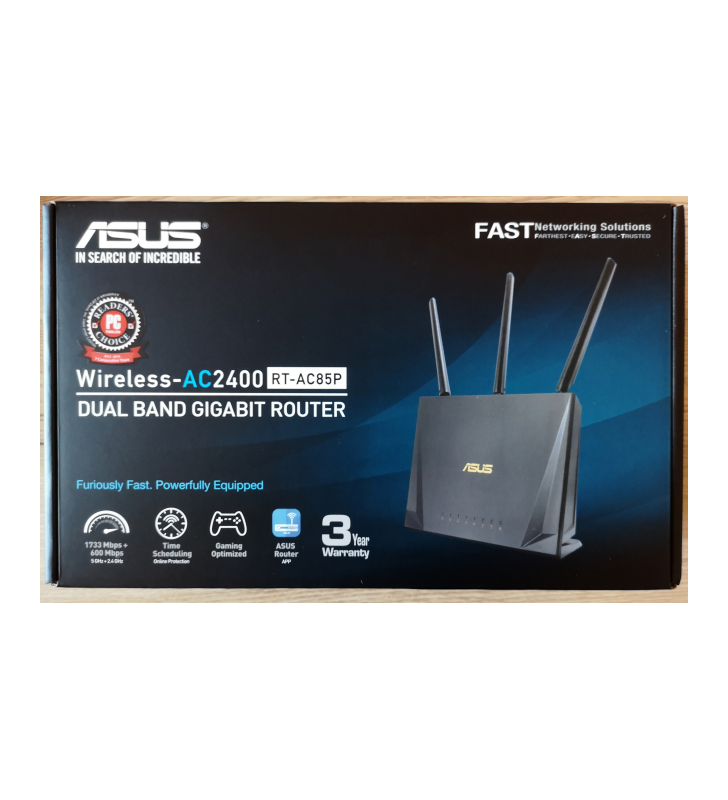 ASUS RT-AC85P Asus RT-AC85P Wireless-AC2400 Dual Band Gigabit Router