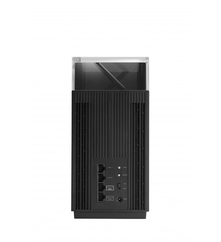 ASUS ZenWiFi Pro ET12 Tri-band (2,4 GHz/5 GHz/6 GHz) Wi-Fi 6E (802.11ax) Nero 3 Interno