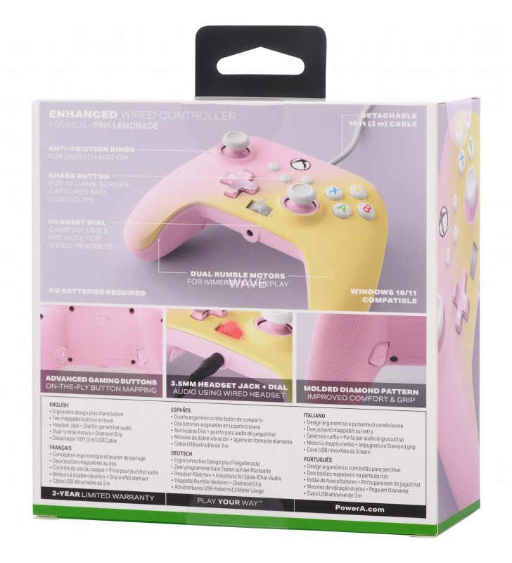 Enhanced Wired Controller for Xbox Series X|S, Gamepad