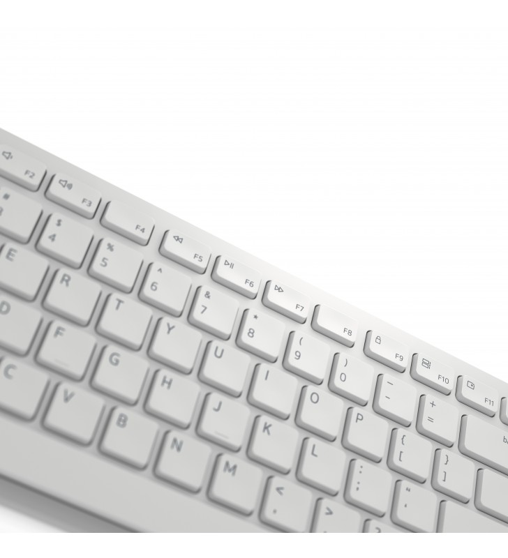 DELL KM5221W-WH tastiera Mouse incluso RF Wireless QWERTY US International Bianco