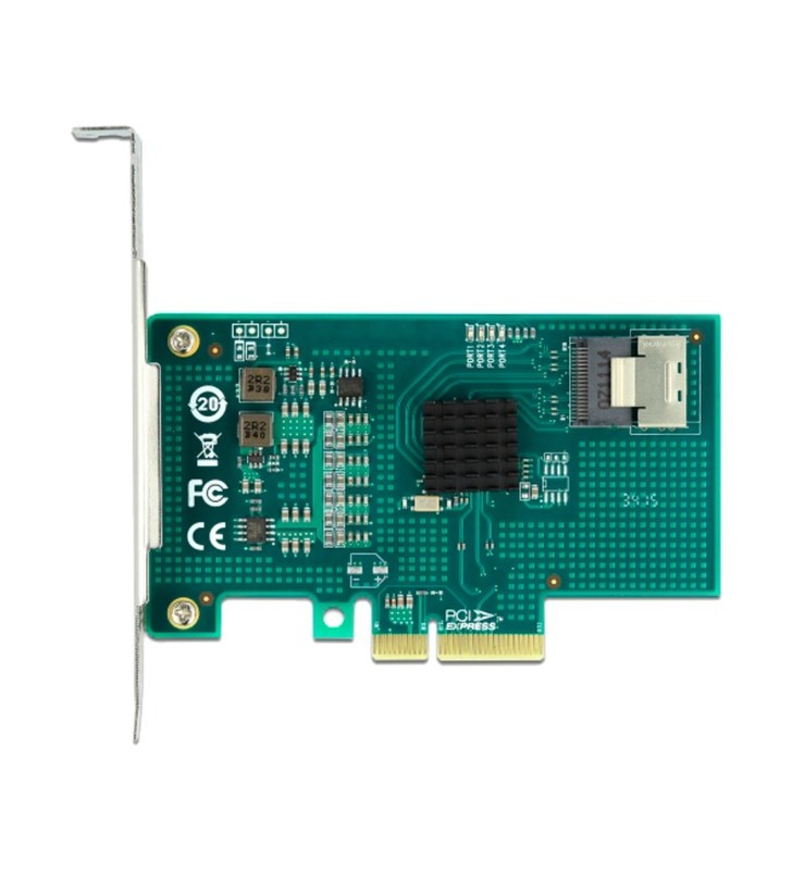 PCI Express Karte zu 4 x SATA 6 Gb/s RAID und HyperDuo, Schnittstellenkarte