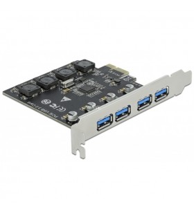 PCIe x1 zu 4x ext. USB Typ-A USB 3.2 Gen 1, USB-Controller
