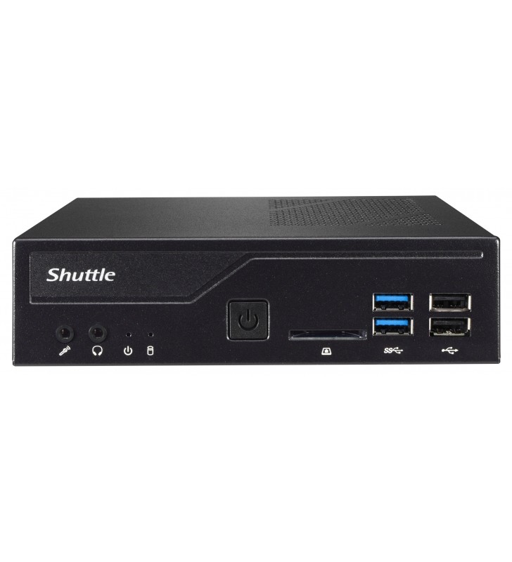 Shuttle XPС slim DH410 1.35L sized PC Nero Intel H410 LGA 1200 (Socket H5)