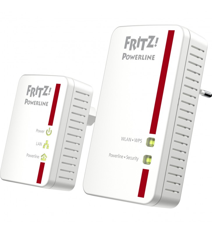 FRITZ!Powerline 540E WLAN Set 500 Mbit/s Collegamento ethernet LAN Wi-Fi Bianco 2 pz