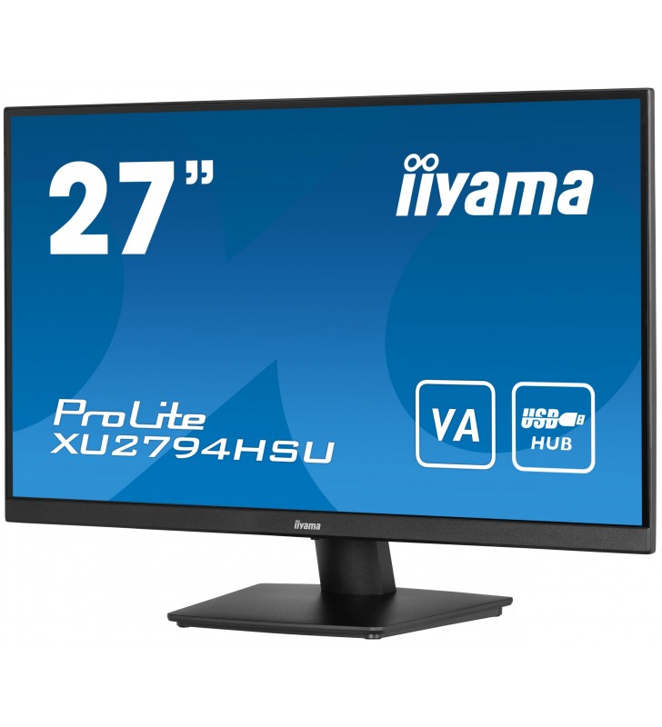 iiyama ProLite XU2794HSU-B1 Monitor PC 68,6 cm (27") 1920 x 1080 Pixel Full HD LCD Nero