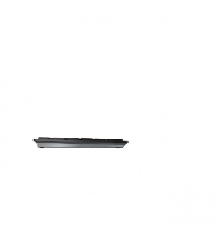 CHERRY DW 9500 SLIM tastiera Mouse incluso RF senza fili + Bluetooth QWERTZ Tedesco Nero, Grigio