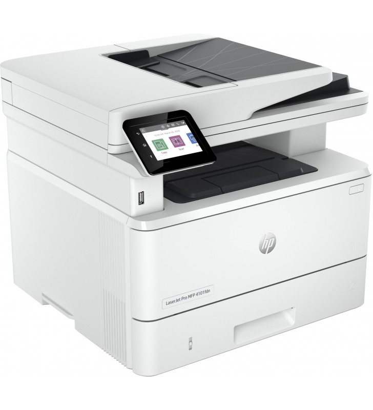 HP LaserJet Pro Stampante multifunzione 4102dw, Bianco e nero, Stampante per Piccole e medie imprese, Stampa, copia, scansione,