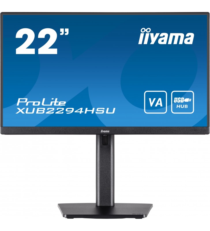 iiyama ProLite XUB2294HSU-B2 Monitor PC 54,6 cm (21.5") 1920 x 1080 Pixel Full HD LCD Nero