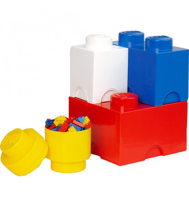 LEGO Storage Multi Pack bunt 4-er, Aufbewahrungsbox